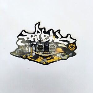 TRIBAL Clothing Streetwear Skateboard Classic 1990s Sticker Vintage Skate
